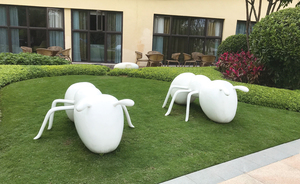 玻璃钢厂家定制公园蚂蚁造型雕塑